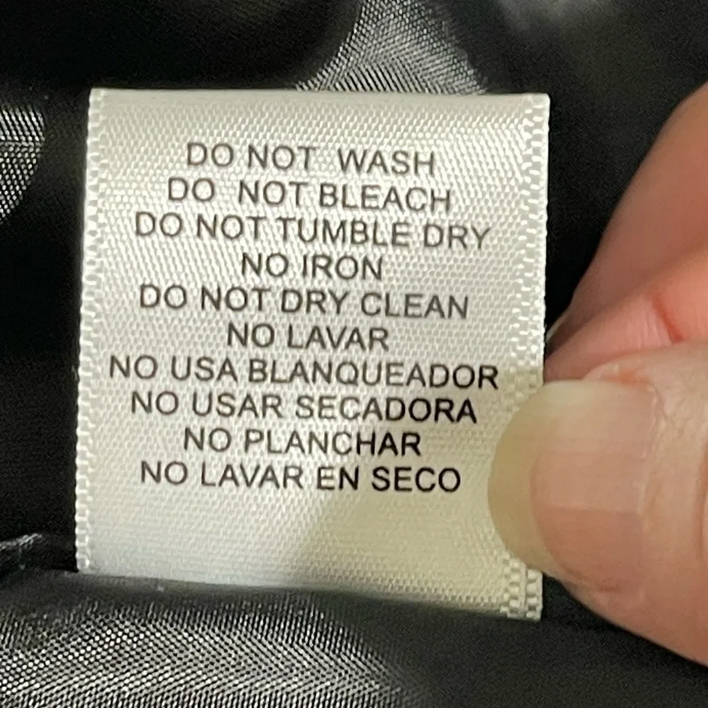 Love Tree Faux Leather Biker Moto Jacket Black, Size Women small - Picture 9 of 16